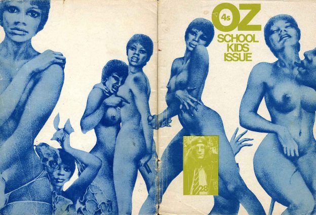 Cover layout by David Wills, Oz 28 (1970)
